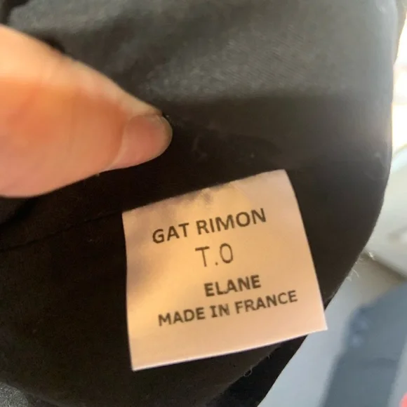 Gat rimon  elan mini skirt wool like material zipper size small fall boho classy - Picture 6 of 8